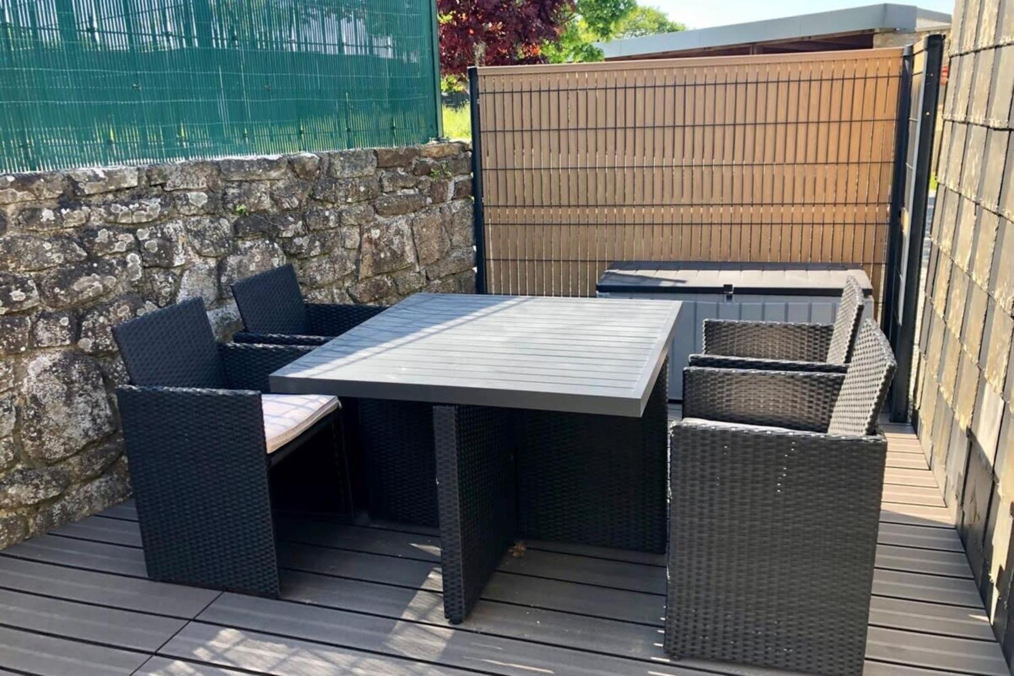 Jolie Maisonnette Cosy Bord De Mer Terrasse Guidel Kültér fotó